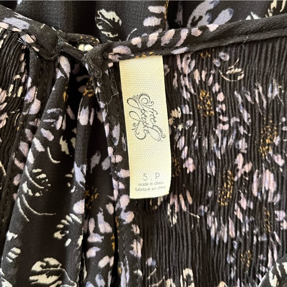 Free People Floral Lace Long Sleeve Dress - Picture 8 of 10